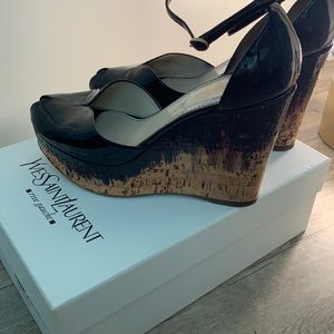 Yves Saint Laurent platforms size 9